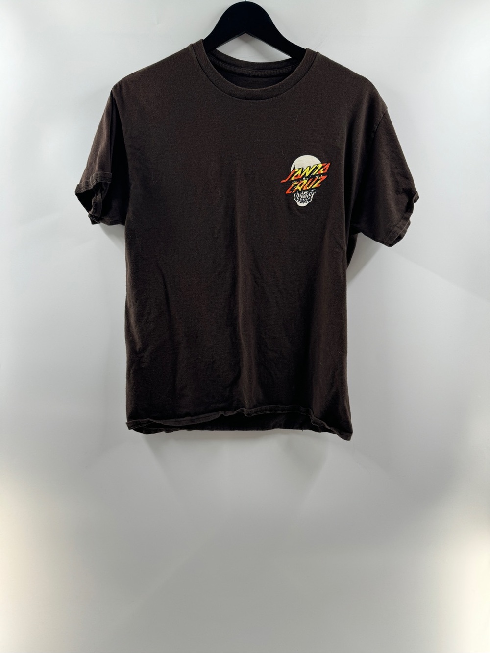Santa Cruz Brown Graphic T-Shirt – Men's Medium (Estimated)
